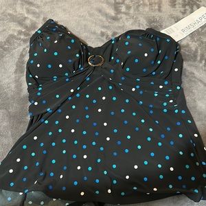 Women's Tankini Swim Top NWT
